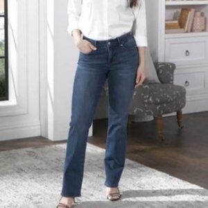 NWT NYDJ Marilyn Straight Leg Jeans, Great dark rinse.
